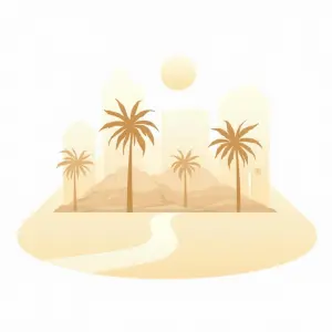 illustration of dubai
