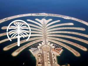 Foto der Palm Jumeirah in Dubai